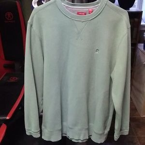 Seafoam green Izod sweatshirt